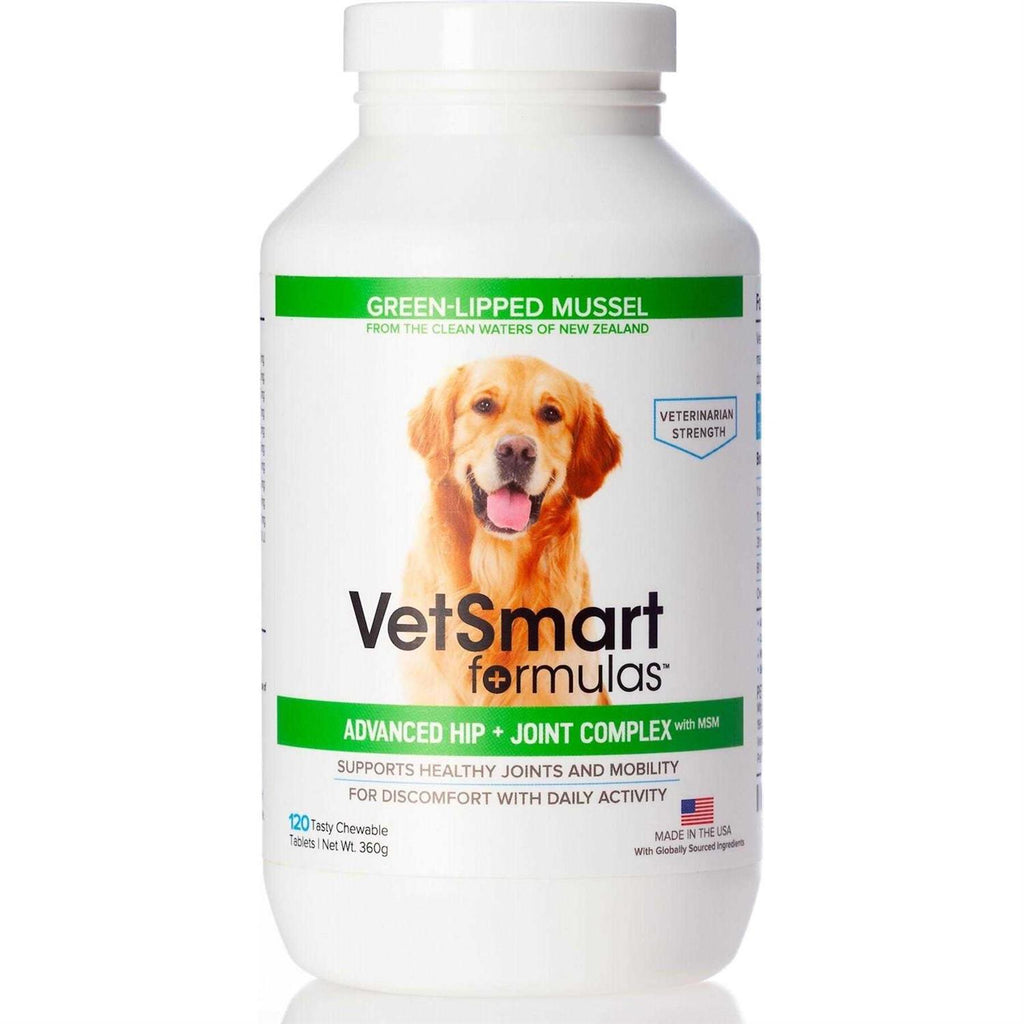 Advanced Hip + Joint Complex with MSM and Green-Lipped Mussel for Dogs M653