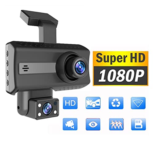 2 Channel 1080P Dual Dash Cam with 3.0" IPS Screen V844725