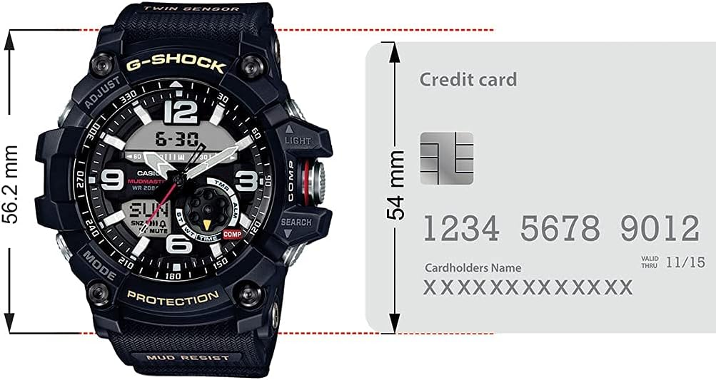 Black Twin Sensor Sports Watch P618