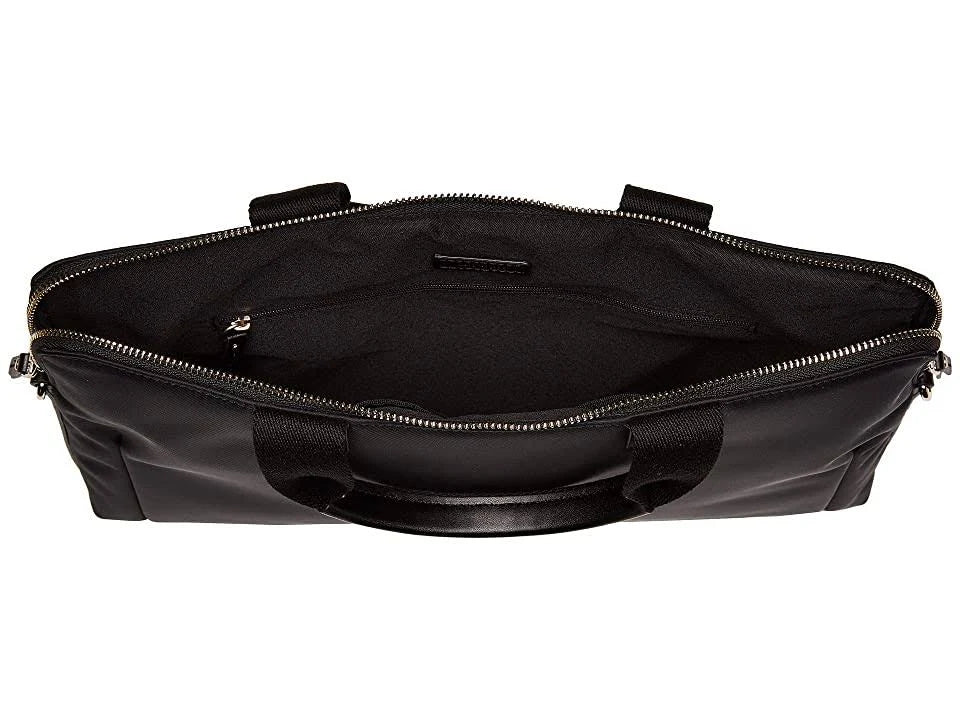 Jet Black Slim Laptop Bag Z9394