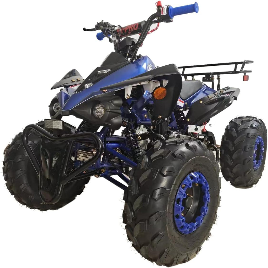 Blue 125cc ATV Automatic Transmission with LED Headlight J970132
