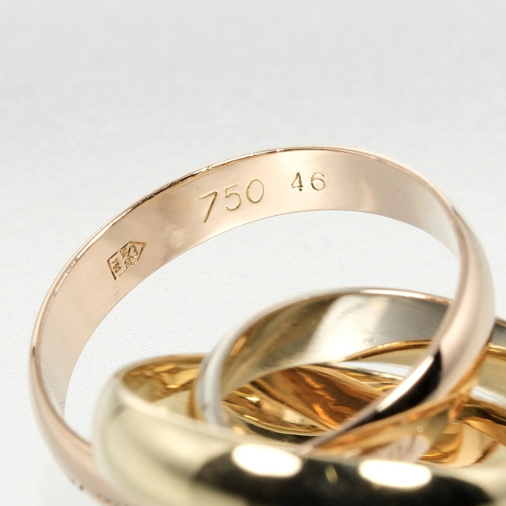 Trinity Ring K18 Gold A91854