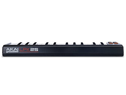 USB MIDI Keyboard Controller with 25 Velocity-Sensitive Keys U20558