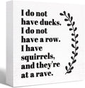 Wood Box Sign L514
