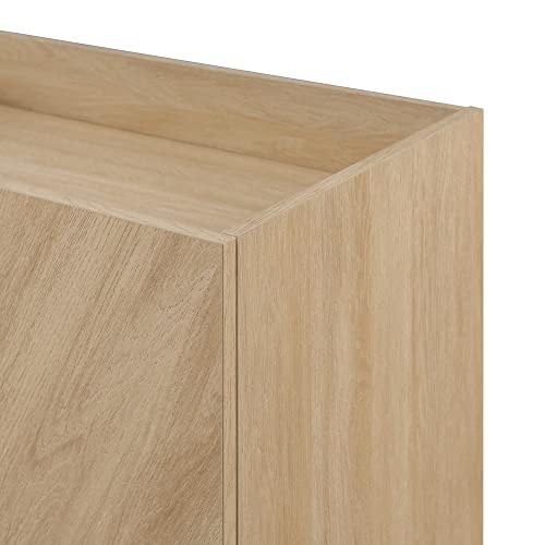 Dark Walnut 2-Door Tall Accent Cabinet Q4487