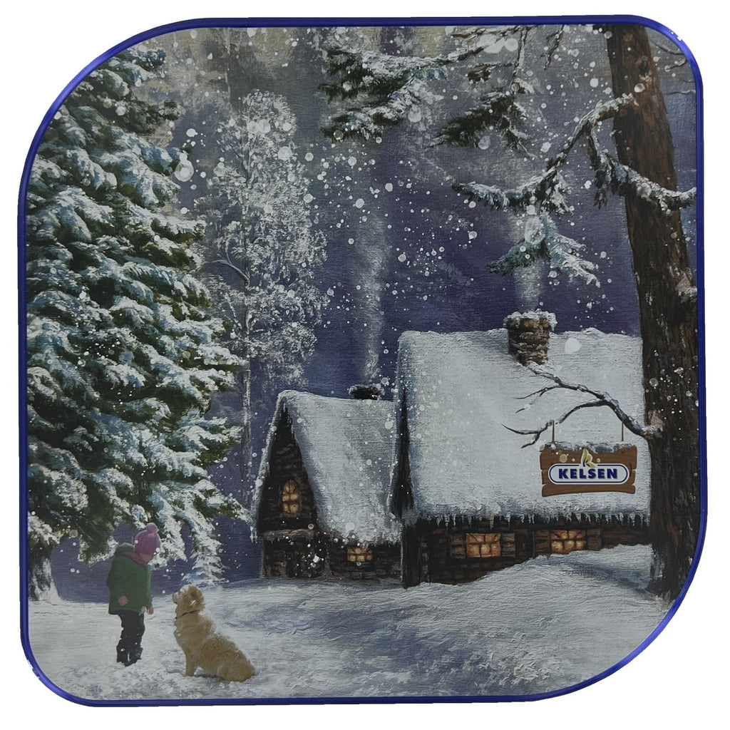 80 Ounce Danish Butter Cookies in Decorative Holiday Tin T343