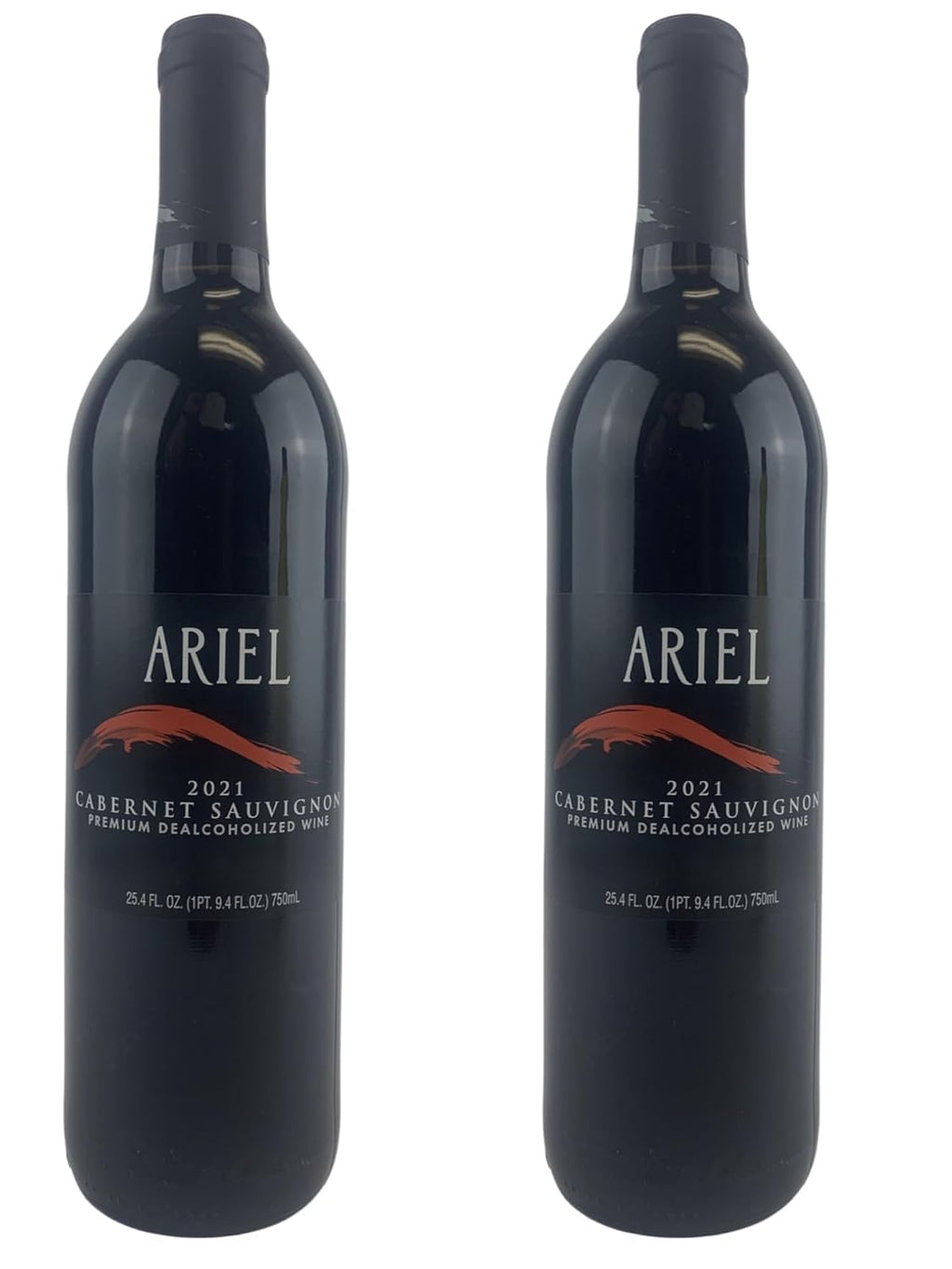 Cabernet Sauvignon Wine 750ML 2 PACK 25.4 oz Dealcoholized Red Oak Aged K4787