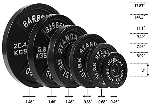Cast Iron Plate for Weightlifting D7589