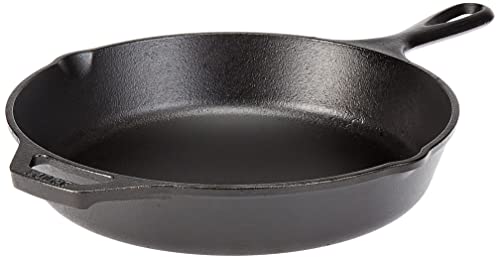 12 Inch Seasoned Cast Iron Skillet with Assist Handle R86506