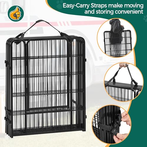 8 Panels Metal Dog Playpen U8006