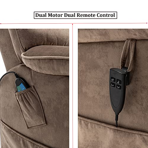 Yellow Heavy Duty Electric Recliner Lift Chair R948
