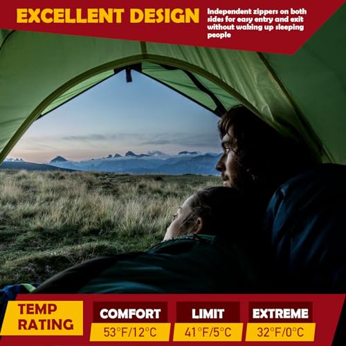 Extra Large 2 Person Double Sleeping Bag W698165