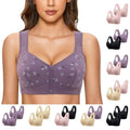 2 Pack Front Closure Wireless Lace Bra U484
