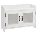 Antique White Wood Cabinet Organizer F8003