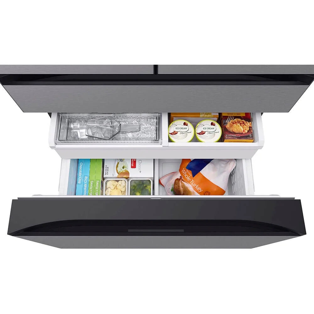 23 Cu. Ft. Stainless Counter-Depth 4-Door French Door Refrigerator L891