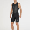 Black Front Zip Trisuit A278