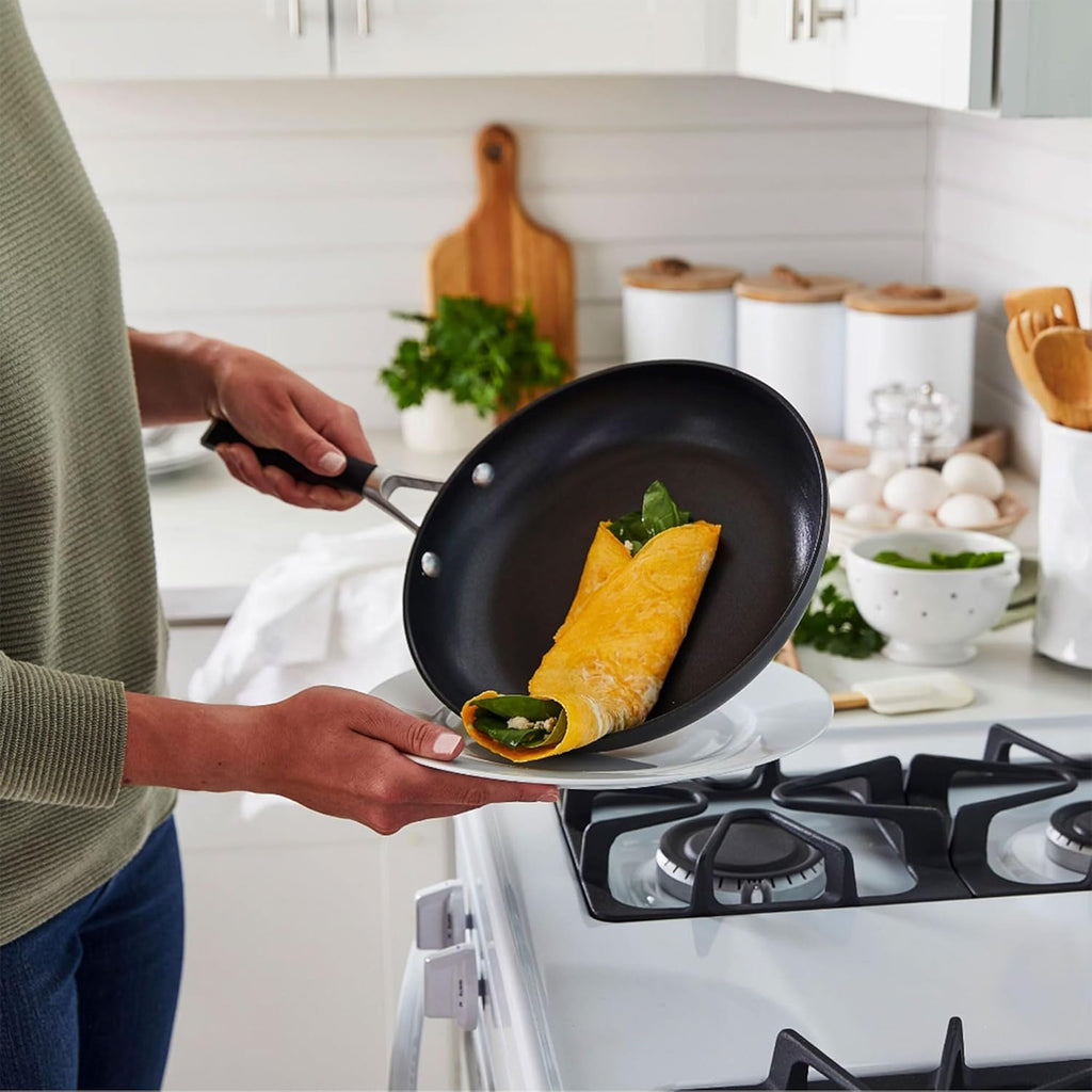 10 Piece Hard Anodized Nonstick Pots and Pans Cookware Set S8014