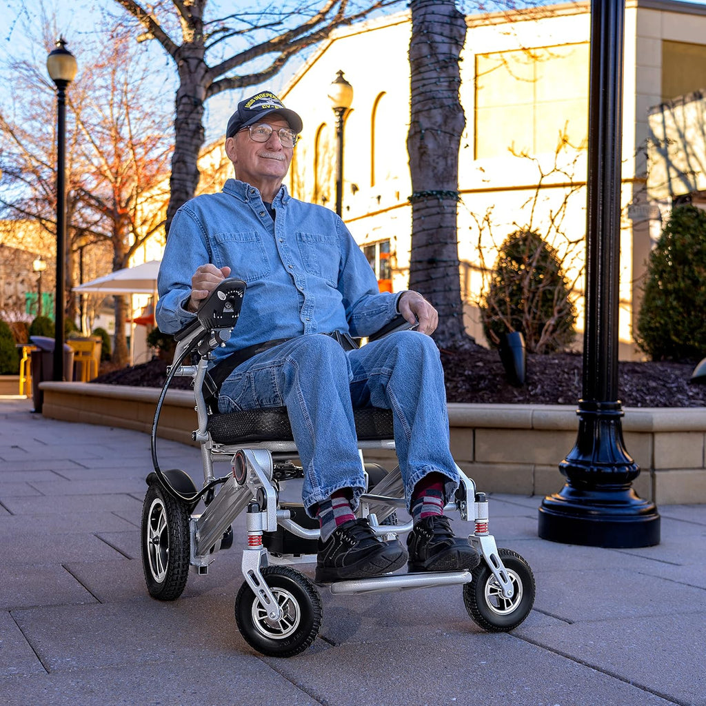 Gray Electric Wheelchair E97374