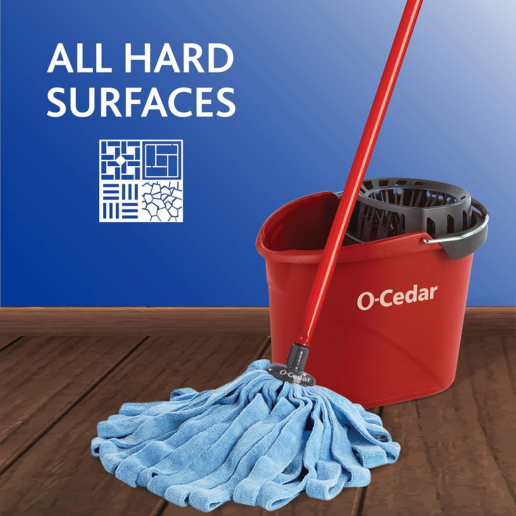 Microfiber Cloth Mop Refill, Blue (Pack of 2) W19832