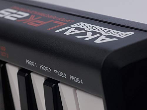 USB MIDI Keyboard Controller with 25 Velocity-Sensitive Keys U20558