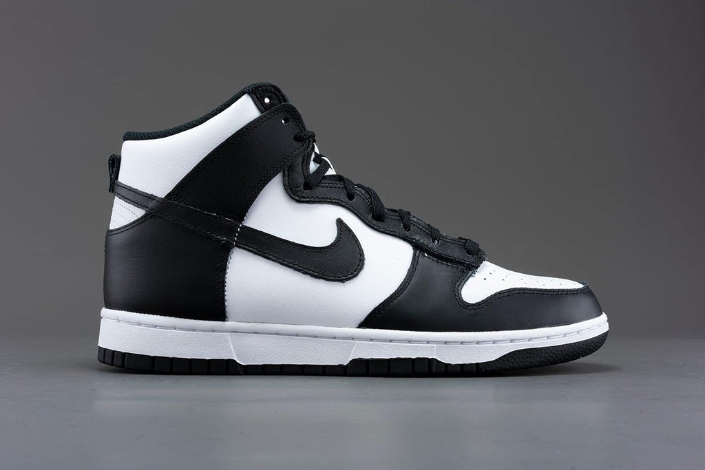 Black/White High Top Shoes S842