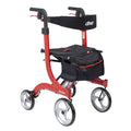 Red Tall Rollator Walker P352670