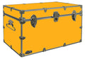 XL Steel Footlocker 32 x 18 x 18.5 Inches Maroon A169294