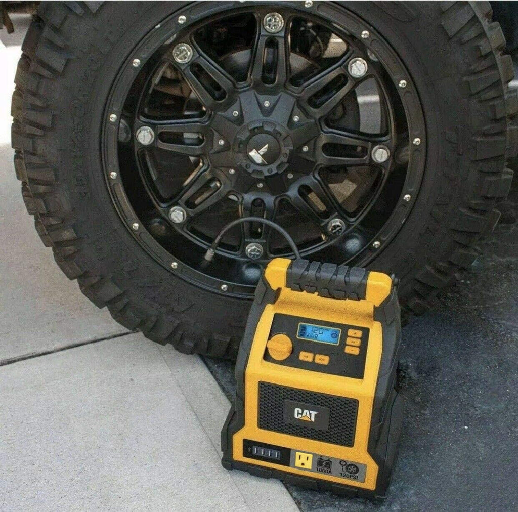 3-in-1 1000Amp Power Station with Jump Starter and Compressor G8880