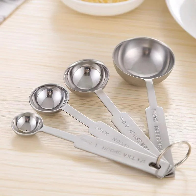 Stainless Steel Measuring Spoons and Measuring Cups C580673