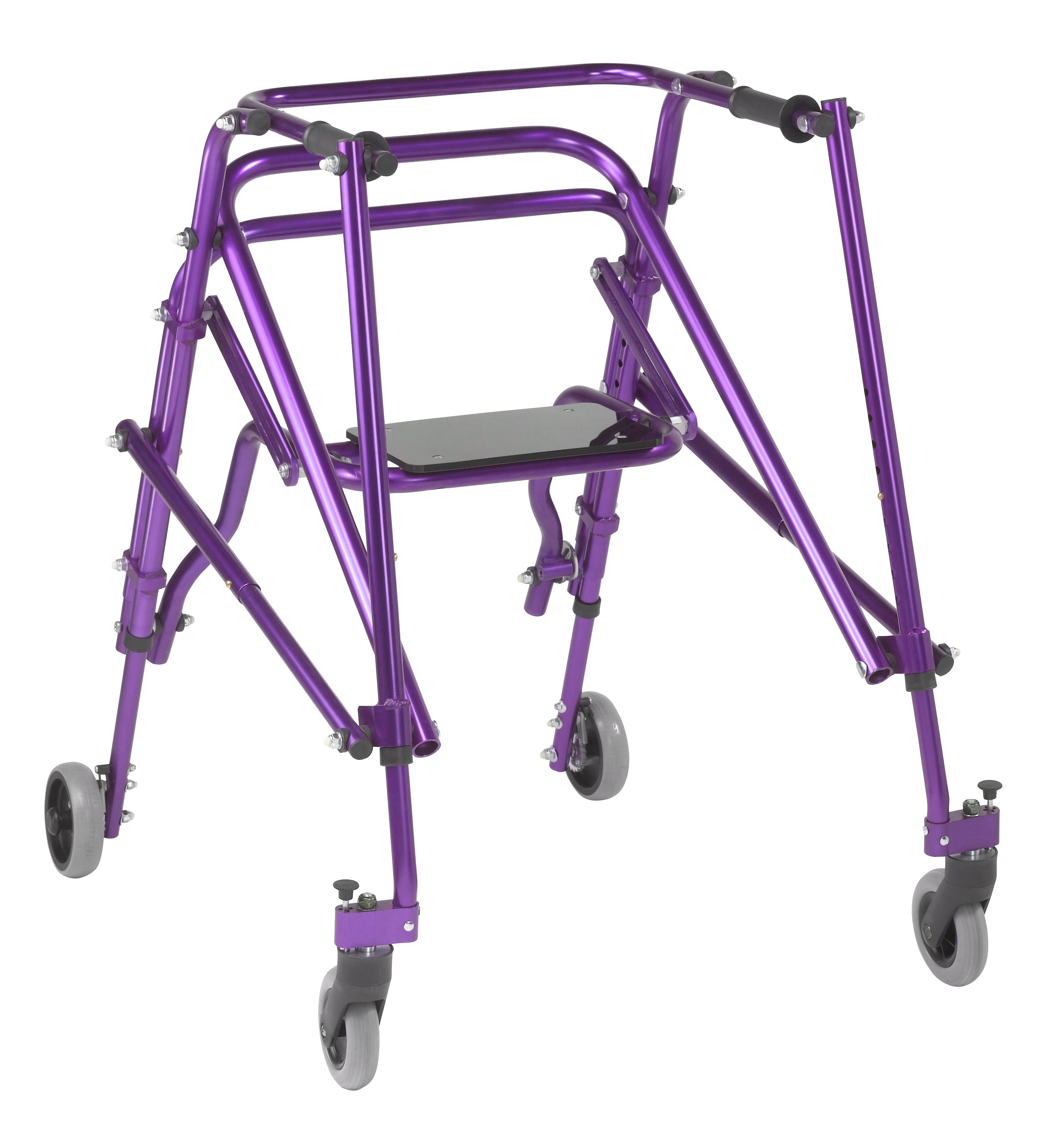 Lightweight Posterior Walker with Seat, Large, Wizard Purple I137446