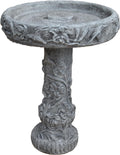 PreAged 27in Tall Birdbath H25223