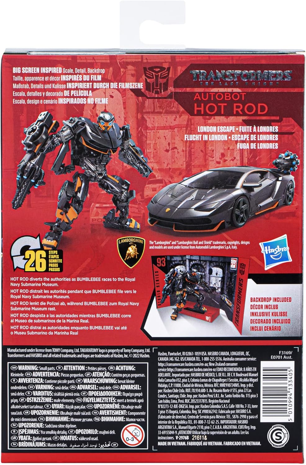 Autobot Hot Rod Action Figure, 4.5-inch Z5098