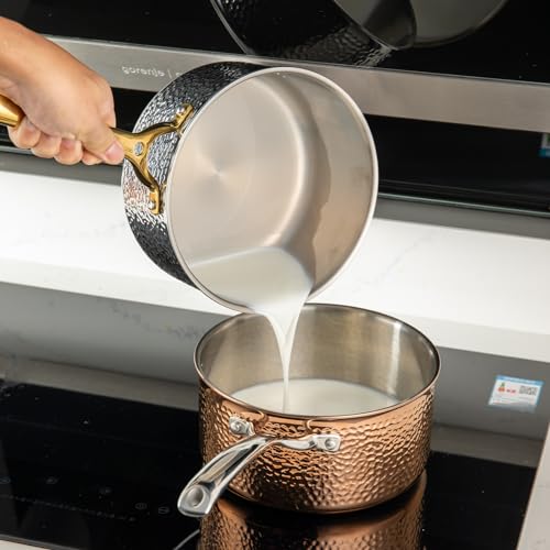 5 Piece Heavy Duty Stainless Steel Cookware Set O795