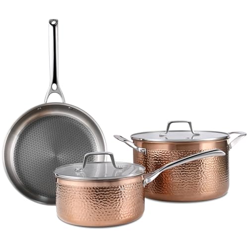 5 Piece Heavy Duty Stainless Steel Cookware Set O795