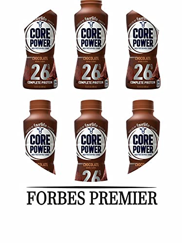 Chocolate High Protein Milk Shake, 14 fl oz, 42 gm, Pack of 6 Bottles B20652