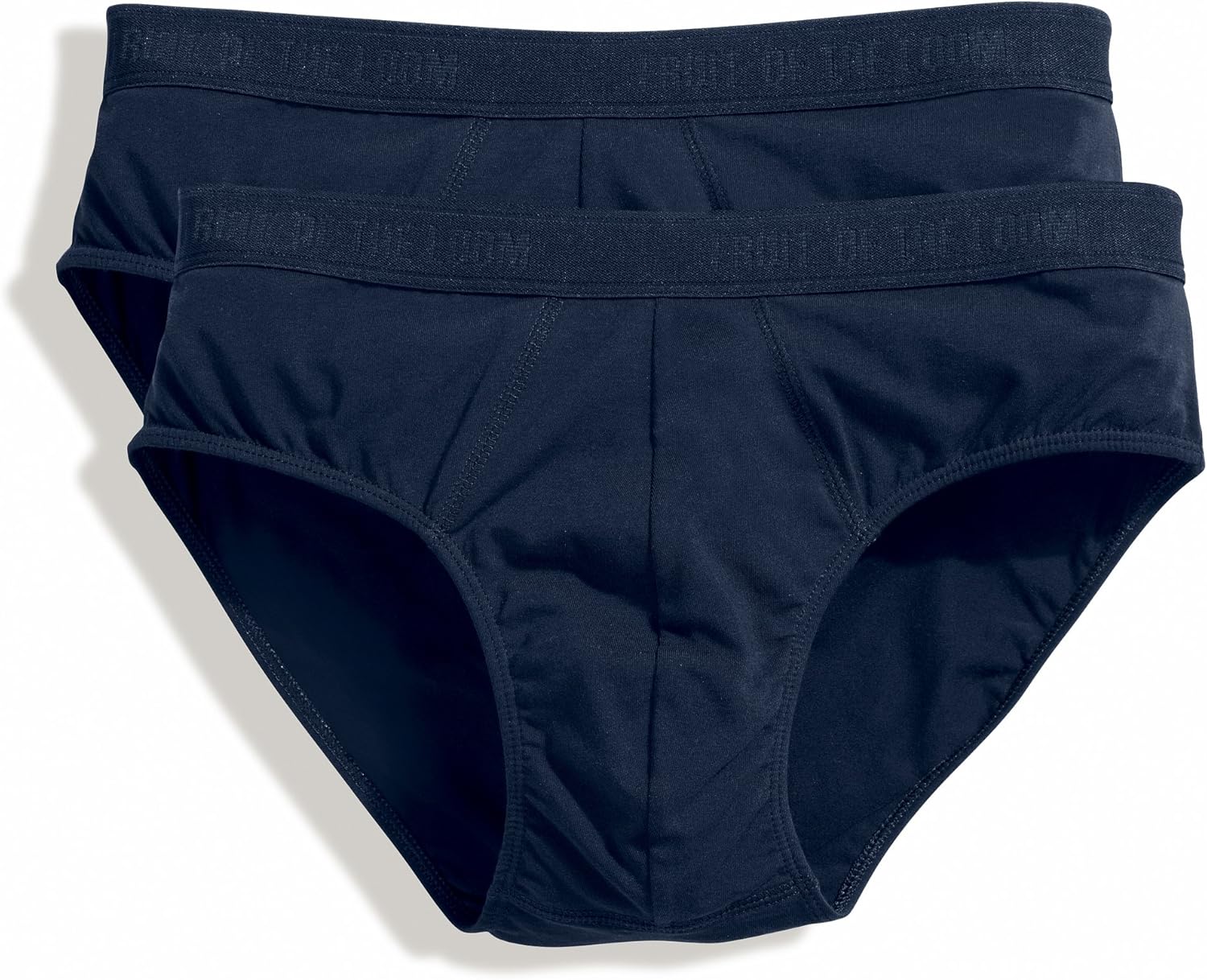 Mens Classic Sport Briefs (Pack of 2) (White) D561