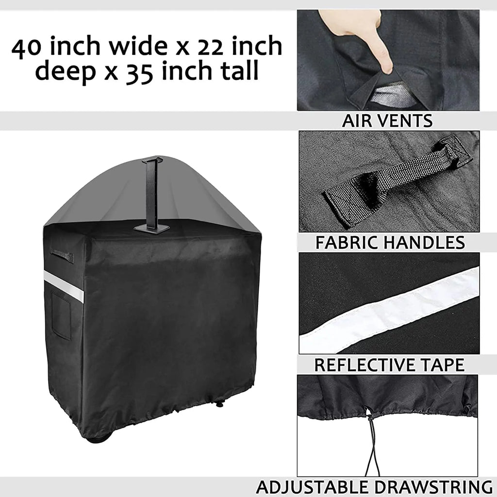 Grill Cover for Flat Top Grill and Griddle D833