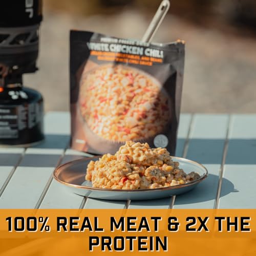 24 Servings Freeze-Dried Real Meat Emergency Food G2019