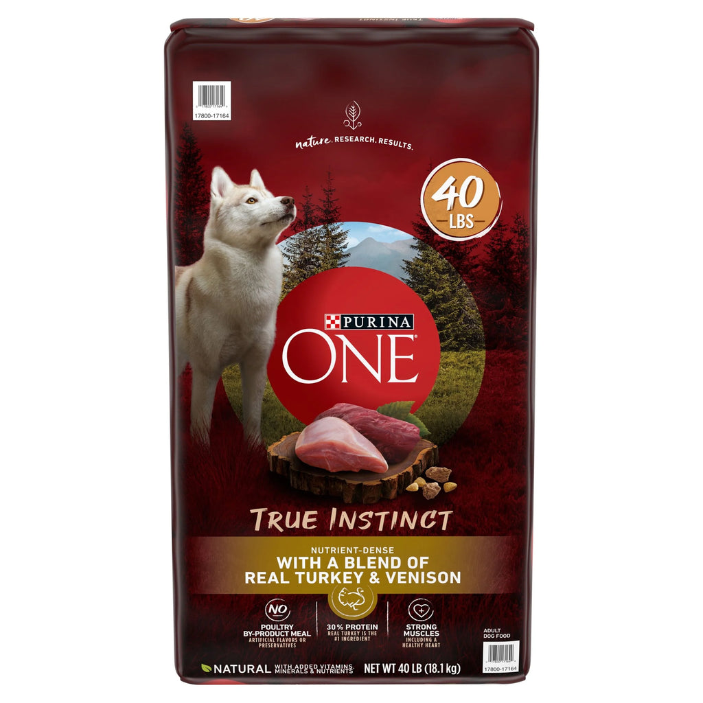 Real Turkey & Venison Adult Premium Dog Food 40 lb. Bag K1853
