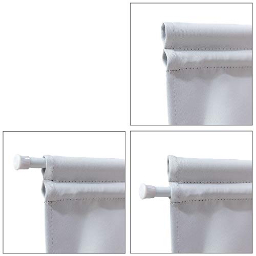 Deep Red 54W x 72L inch Blackout Curtains O15515