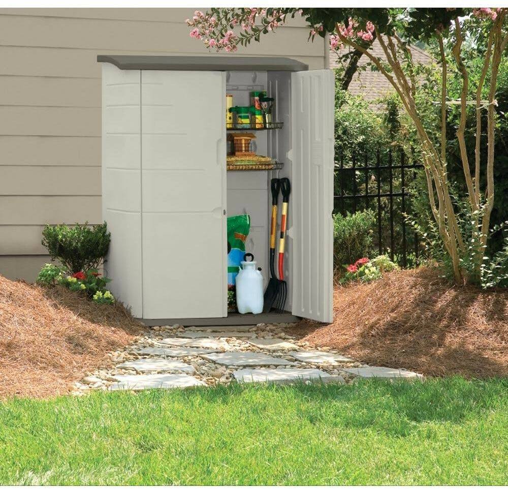 Large Vertical Storage Shed M4686
