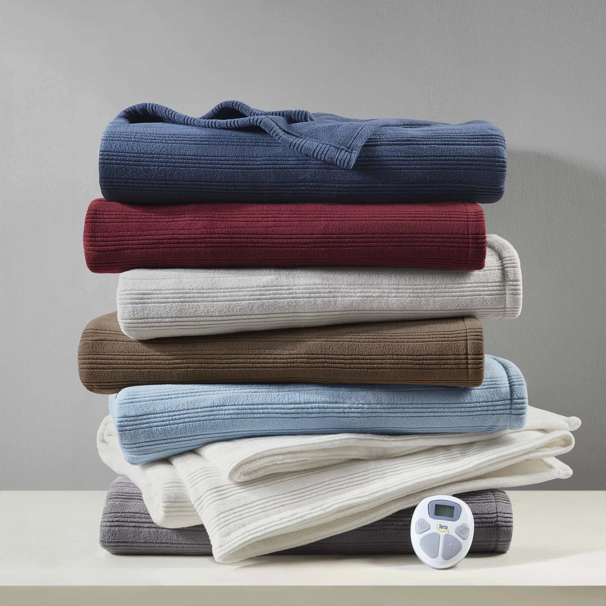 Berry Red Queen Electric Fleece Heated Blanket L249