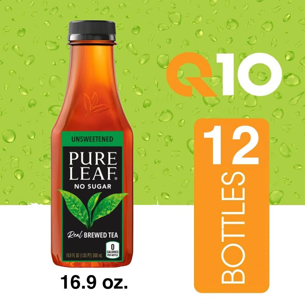 Unsweetened Real Brewed Tea 16.9 fl oz 12 Pack D4255