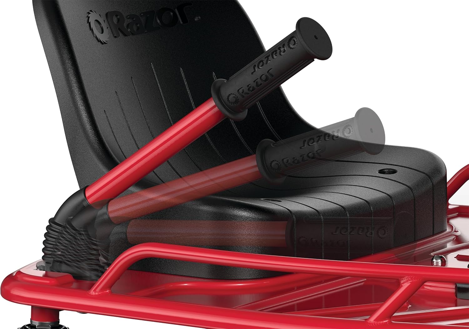 24V Electric Drifting Go Kart, Black/Red B441