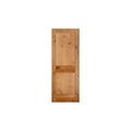 2-Panel Shaker Interior Slab Passage Door Knotty Alder A2443