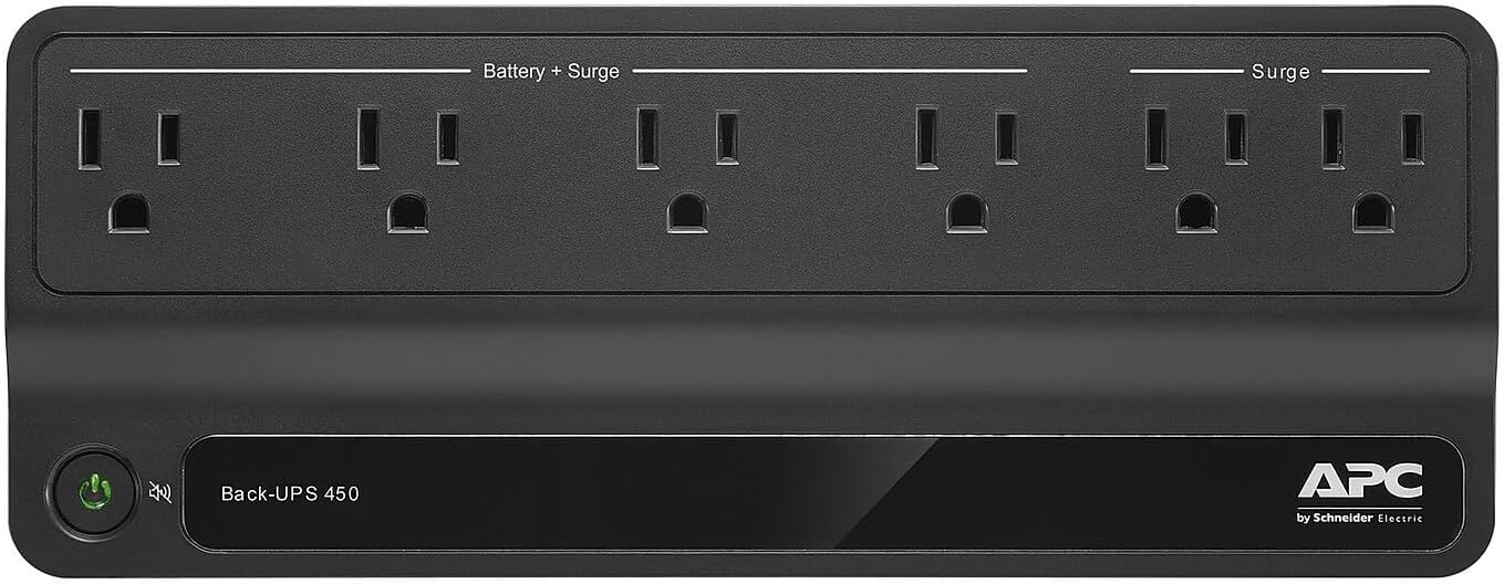 6 Outlets 450VA 120V UPS K15544