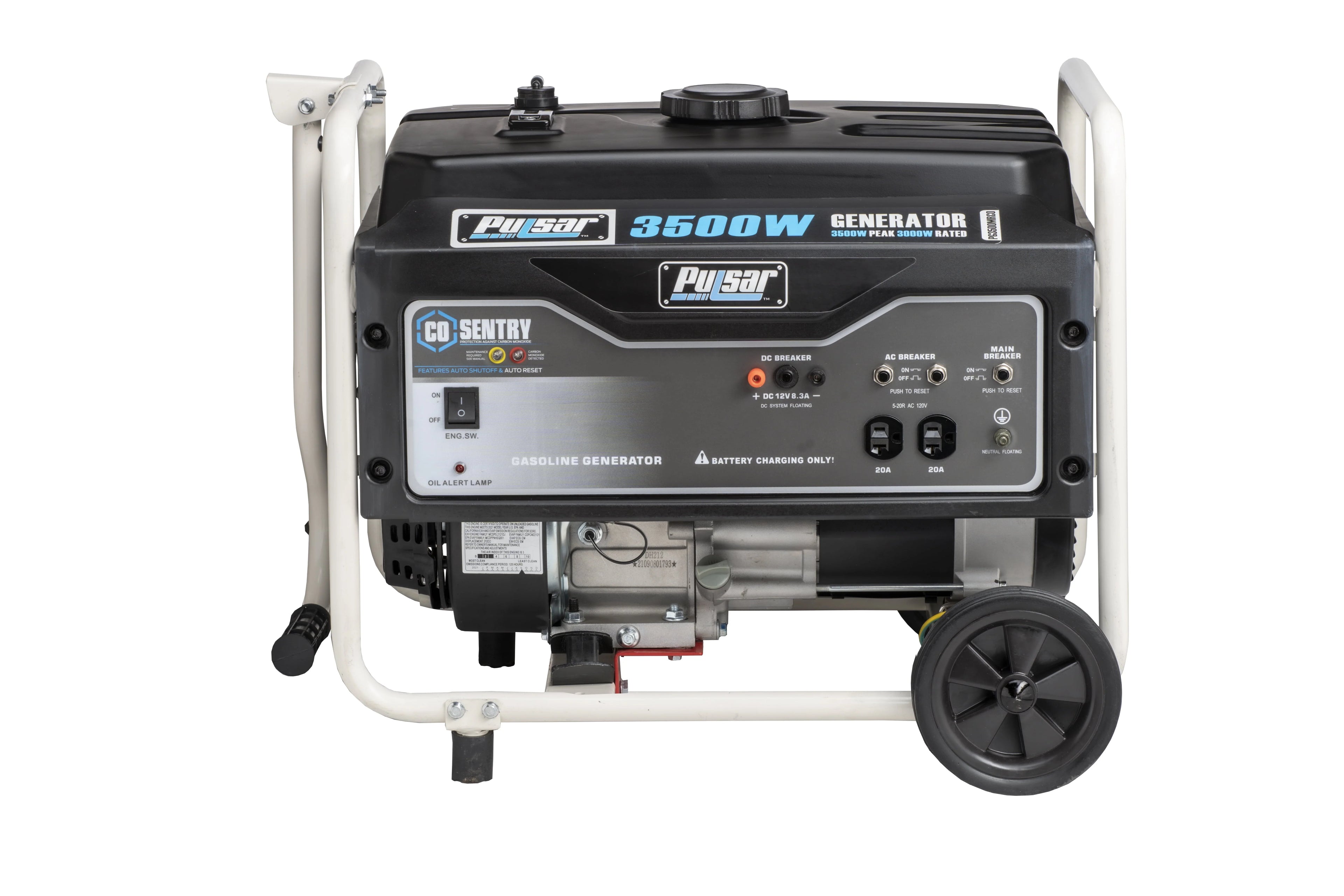 3,500-Watt Gasoline Powered Generator with CO Sentry M49320