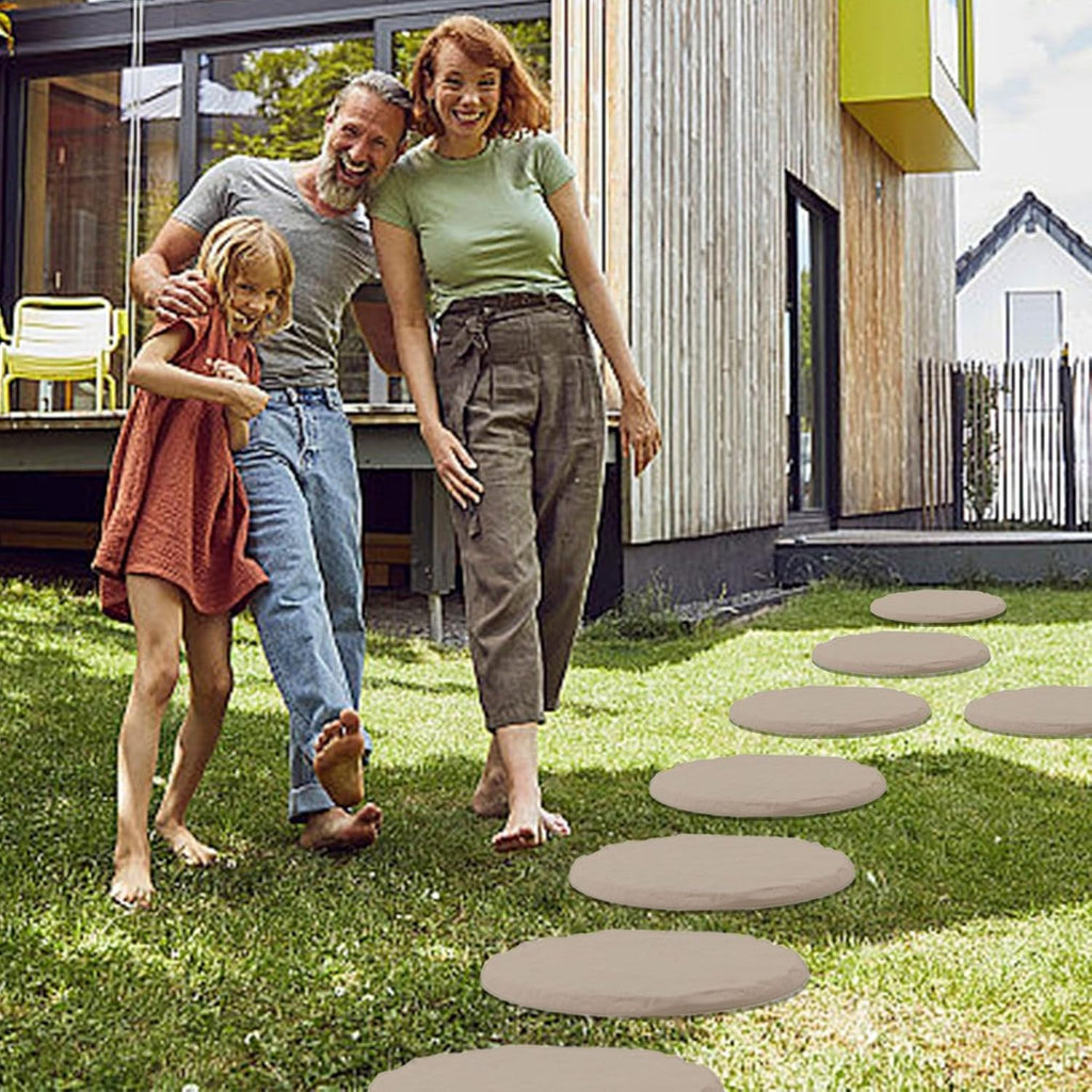 Beige Limestone Resin Garden Stepping Stones M5416