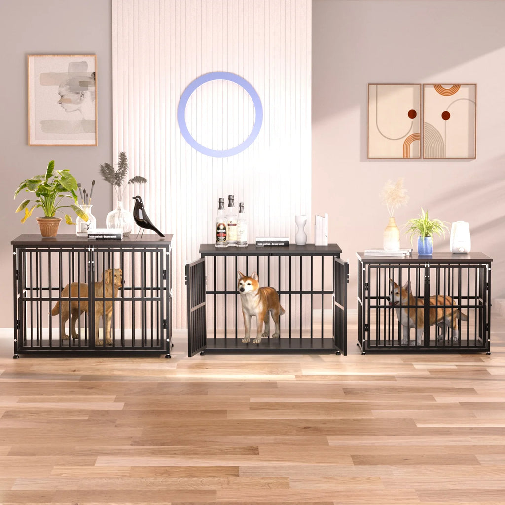 48Inch Heavy Duty Wooden Dog Crate G63036