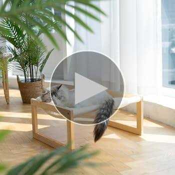 Dog Bed Cat Bed Wooden Cat Hammock L498